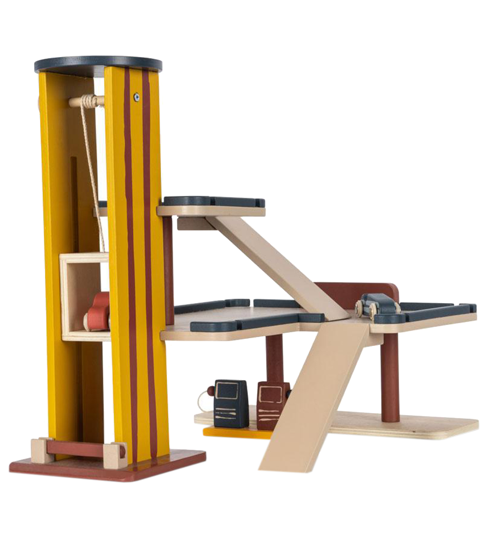 Konges Sløjd Toys - Wood - Garage - Multi