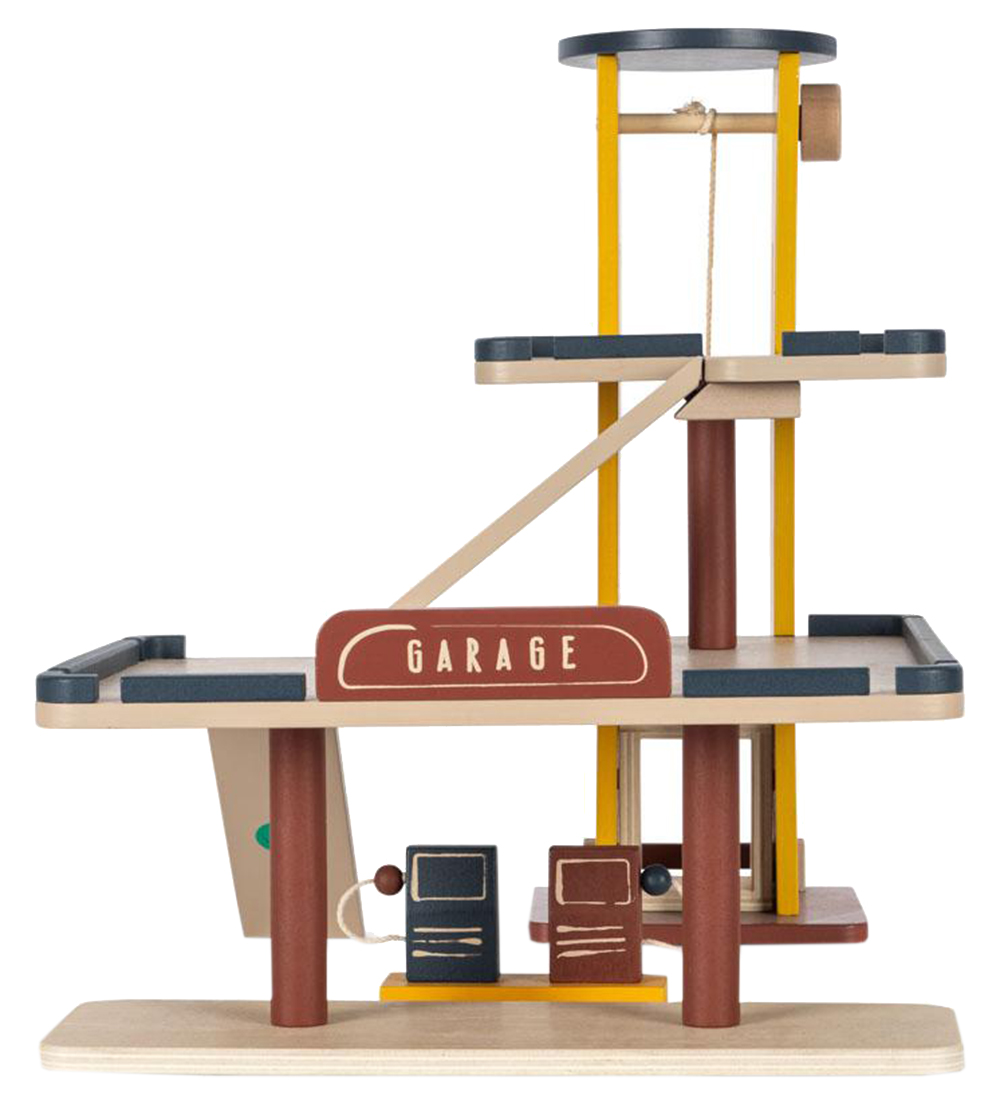 Konges Sløjd Toys - Wood - Garage - Multi