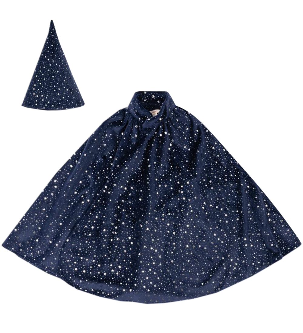 Konges Sløjd Kostuum - Magiër Grs - Dress Blue