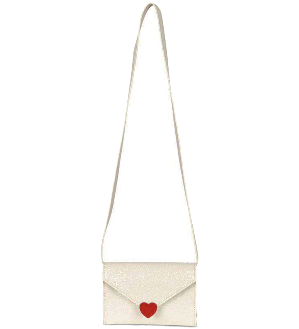 Konges Sløjd Shoulder Bag - Love Letter - Cream Glitter