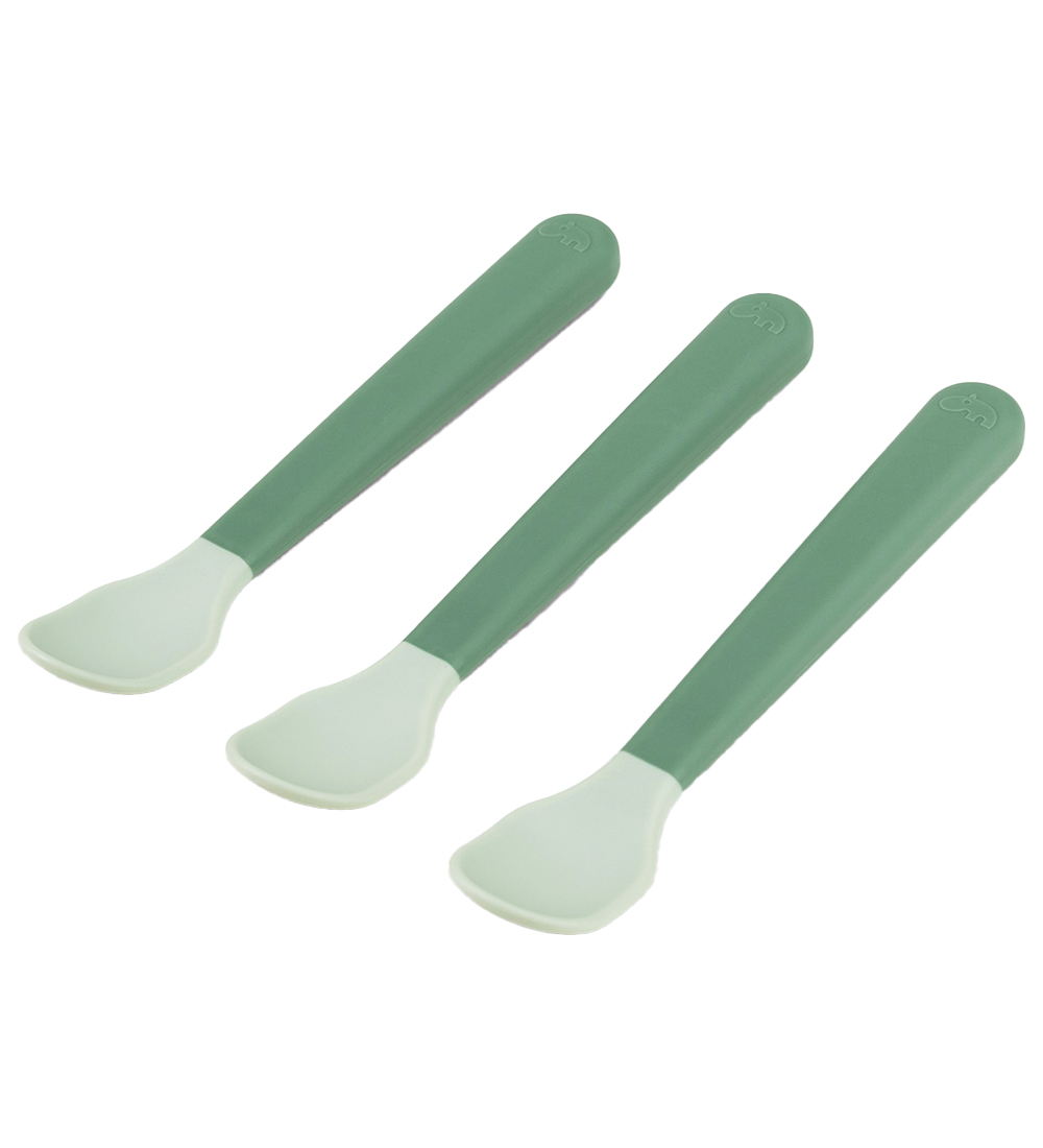 Done by Deer Skjeer - 3-pack - Foodie - Grønn