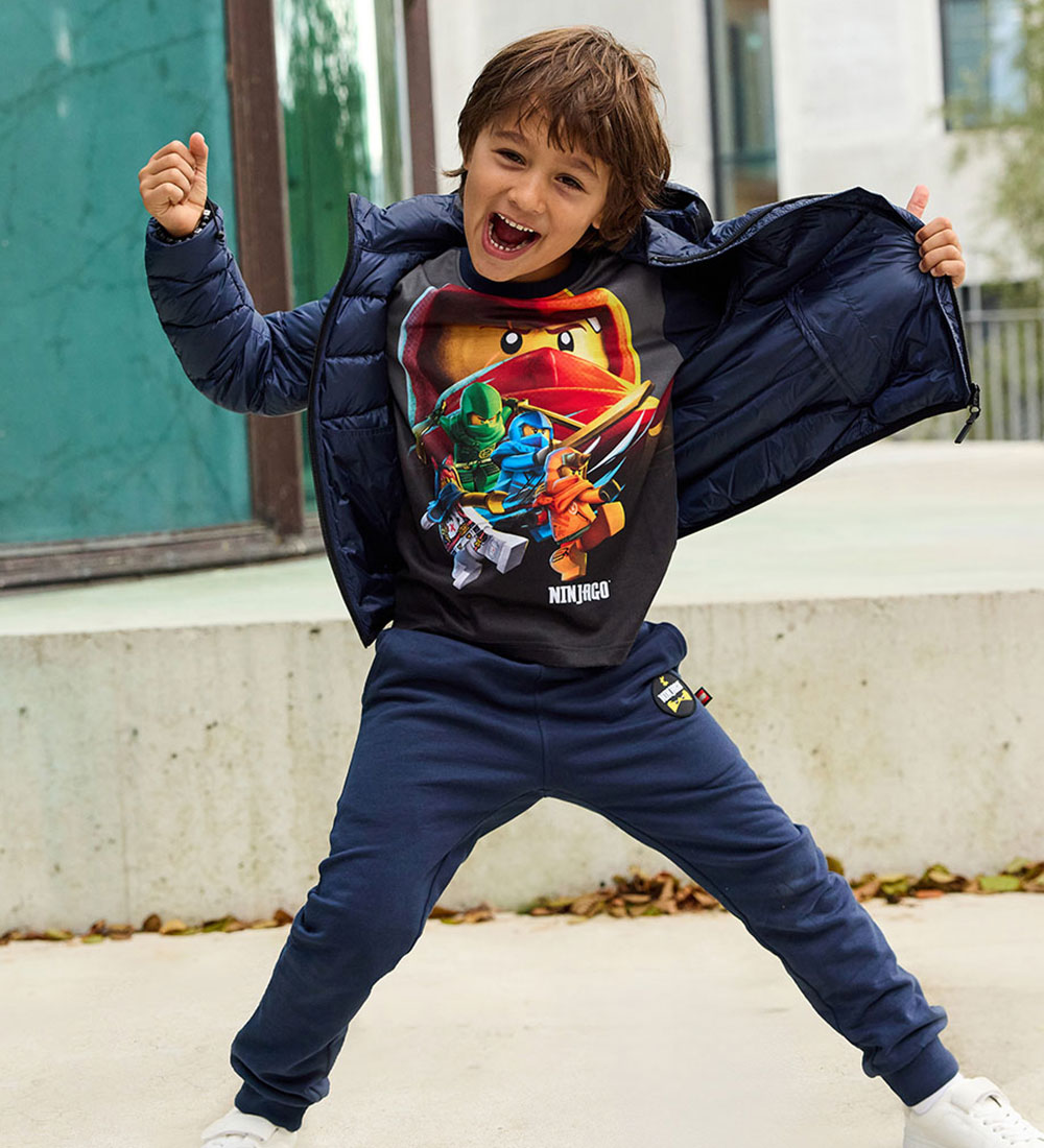 LEGO® Ninjago Blouse - LWTano 619 - Dark Navy w. Print