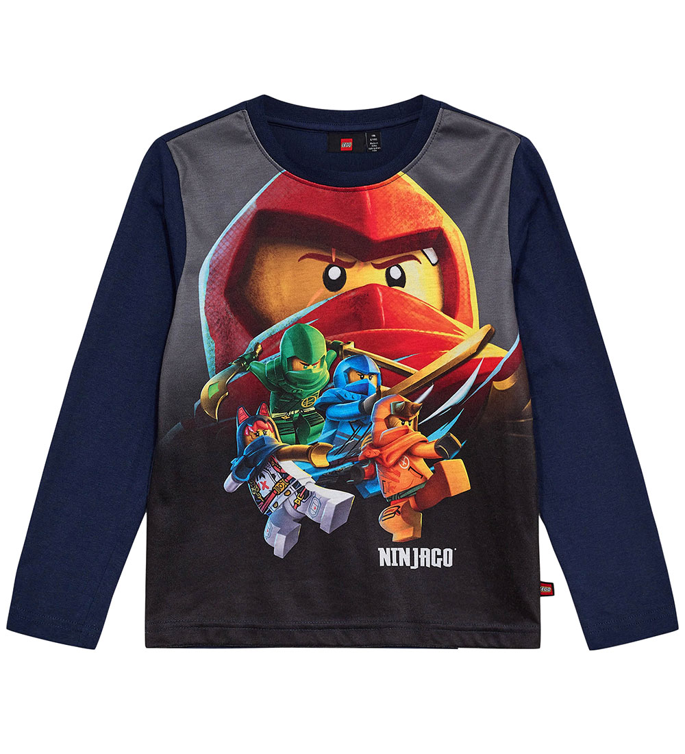 LEGO® Ninjago Blouse - LWTano 619 - Dark Navy w. Print