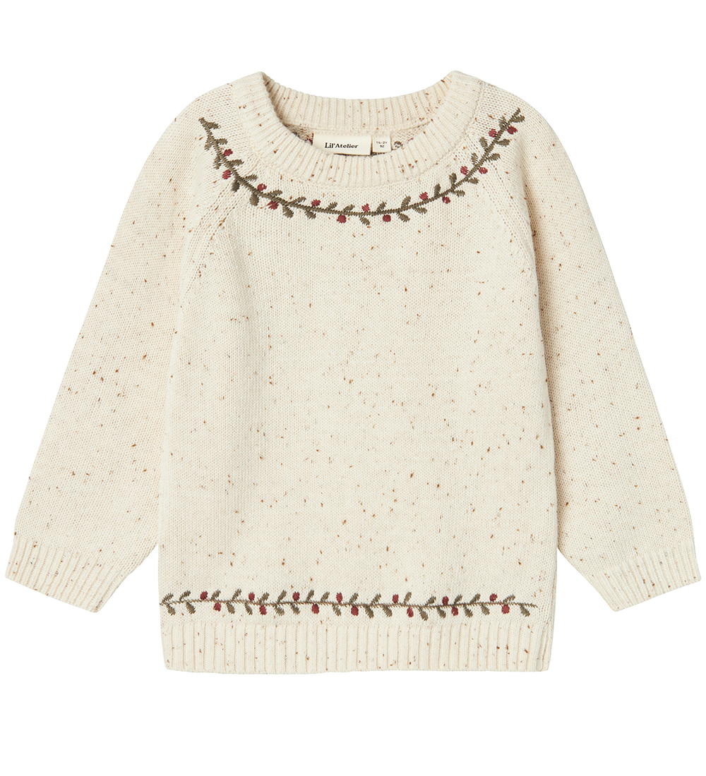 Lil' Atelier Blouse - Knitted - NmnGalto - Turtledove