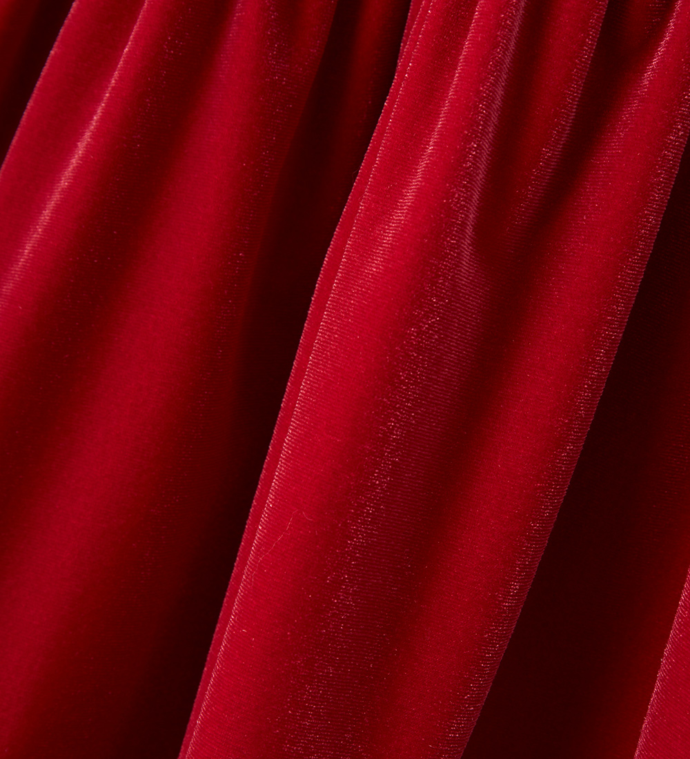 Name It Kleid - Velours - NmfRinna - Jester Red