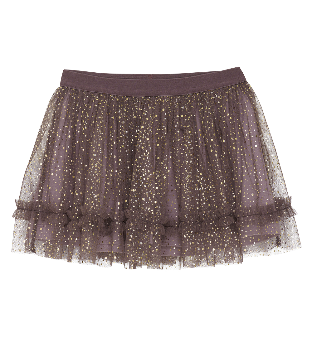 Creamie Skirt - Sea Fog w. Glitter