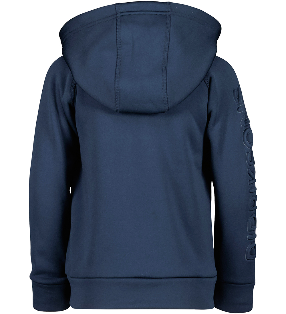 Didriksons Cardigan w. Fleece - Corin - Navy