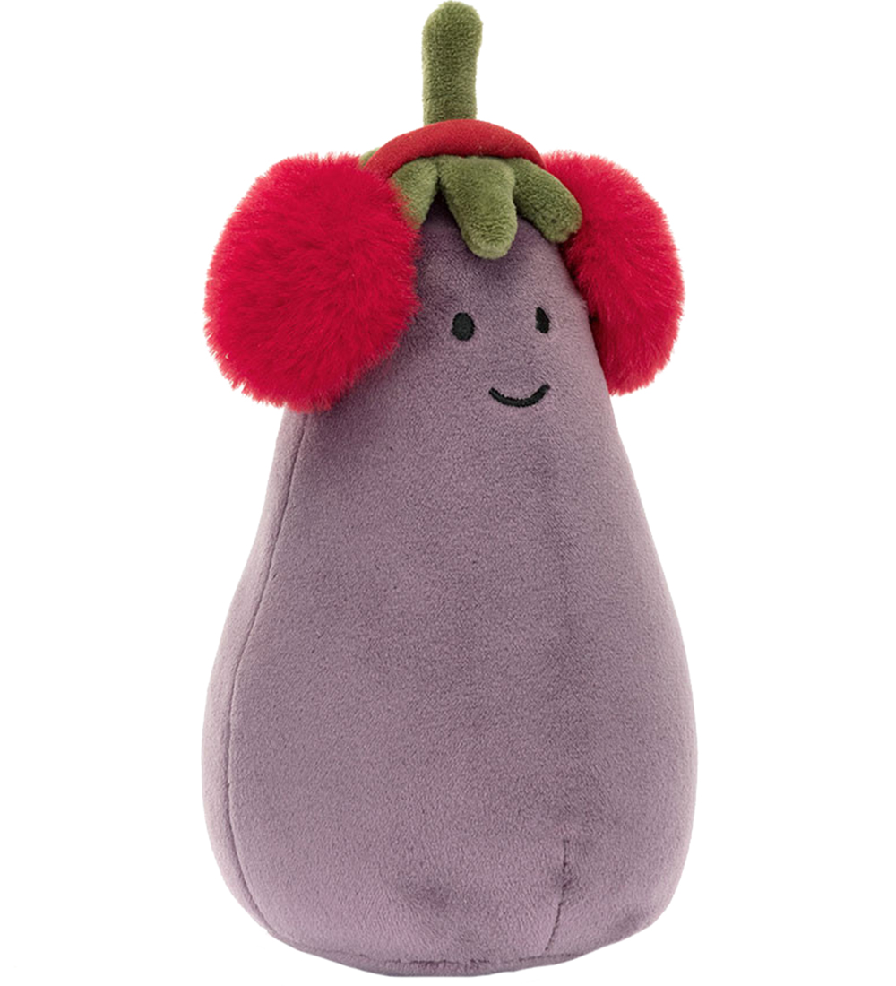 Jellycat Soft Toy - 16x9 cm - Toastie Vivacious Red Aubergine