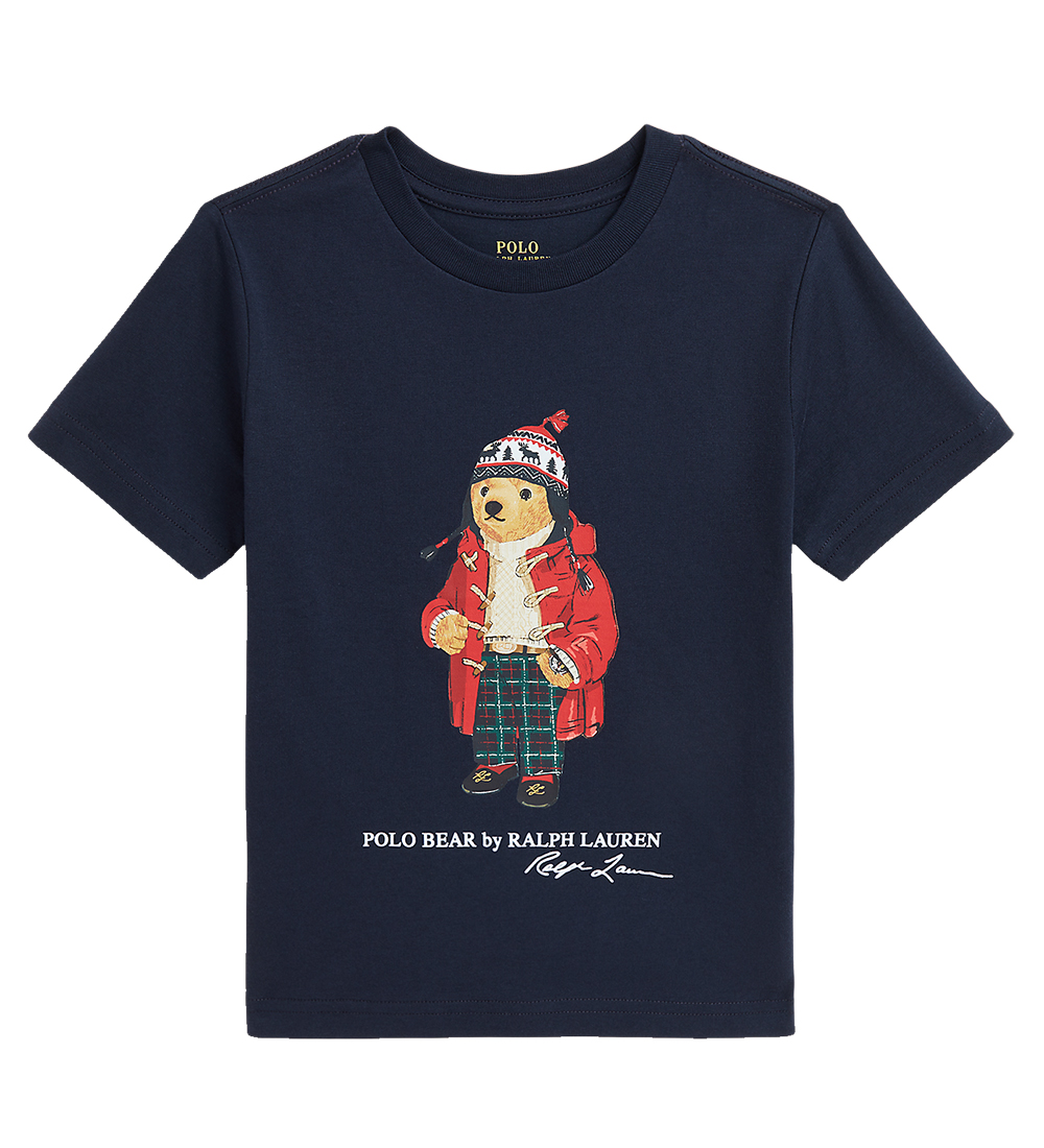 T-Shirt Polo Ralph Lauren - Marine av. Peluche
