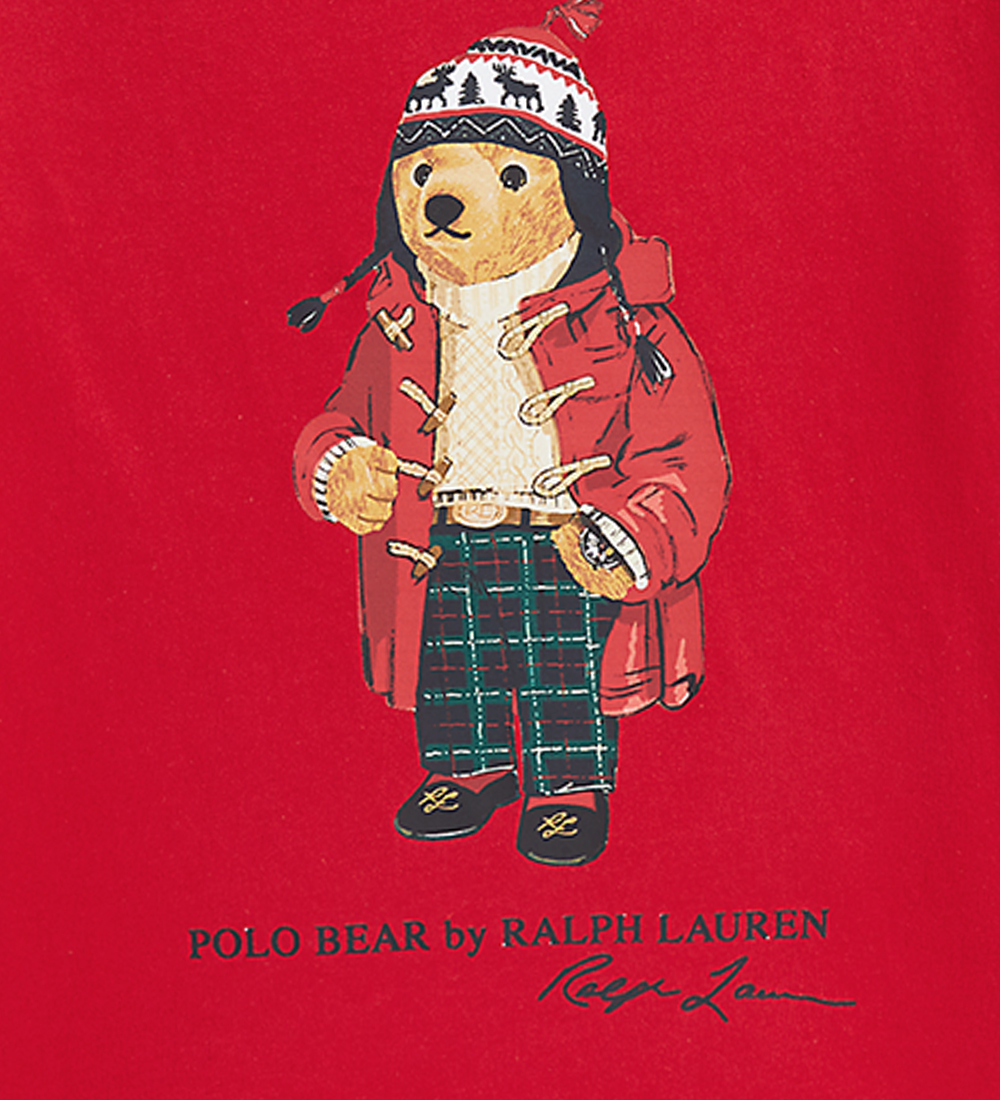 Polo Ralph Lauren T-shirt - Red w. Soft Toy