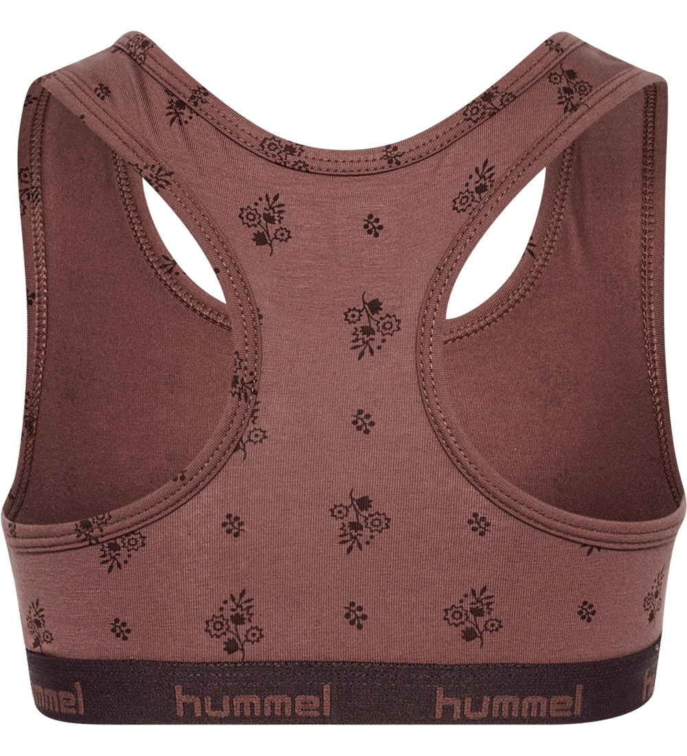 Hummel Top - hmlCarolina - 2-Pack - Raisin