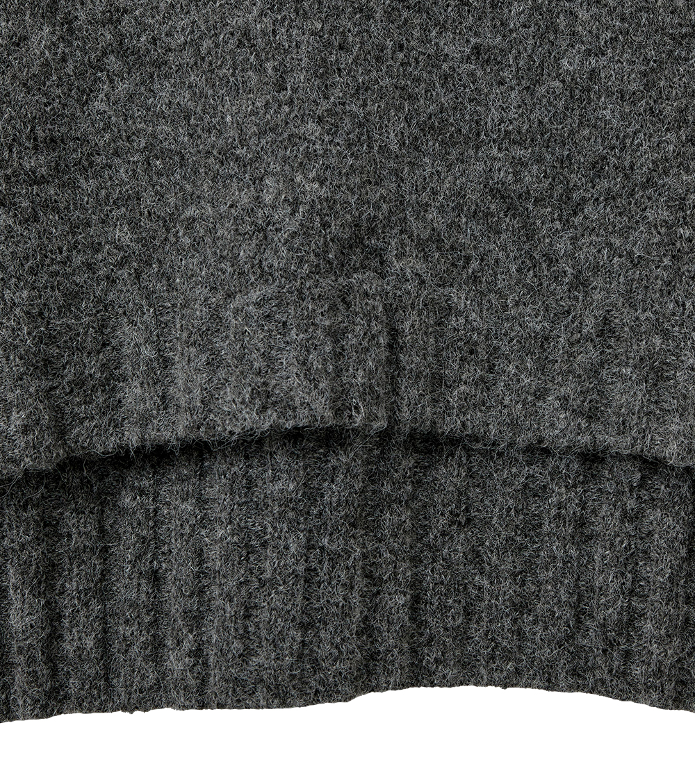 Sofie Schnoor Blouse - Knitted - Wool - Grey Melange