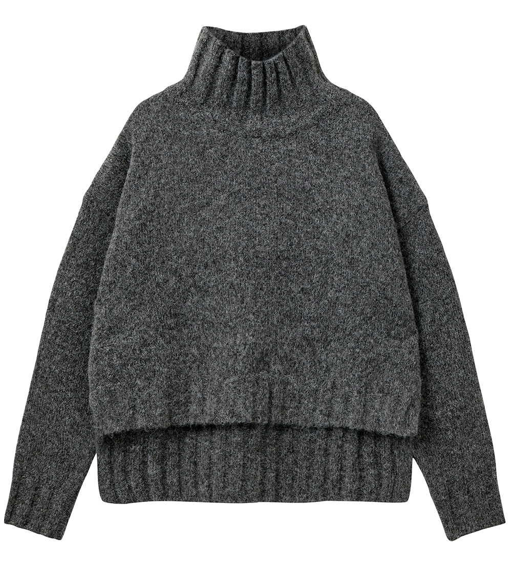 Sofie Schnoor Blouse - Knitted - Wool - Grey Melange