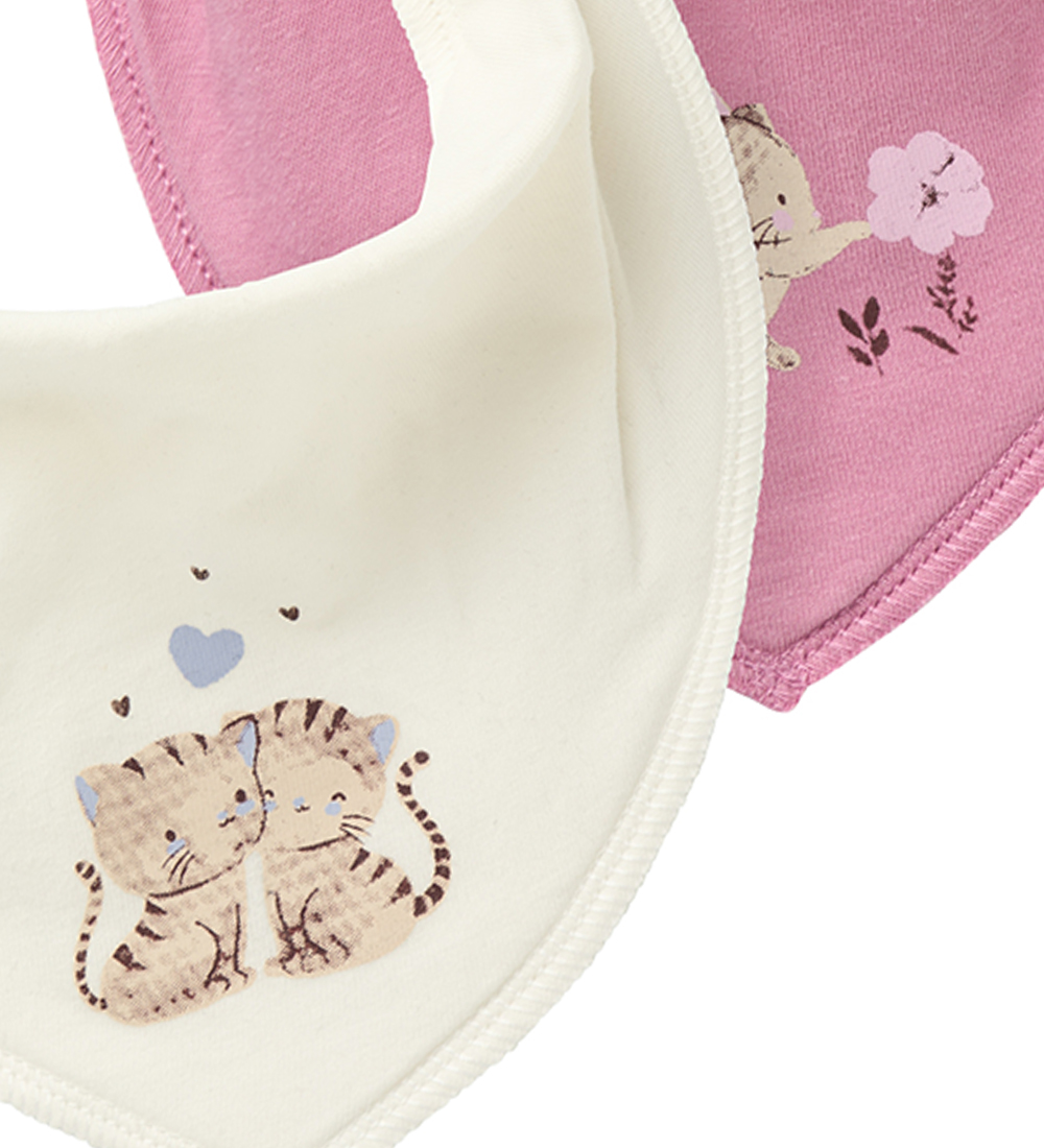 Name It Teething Bib - NbfYvettesannie - 2-Pack - Mauve Orchid