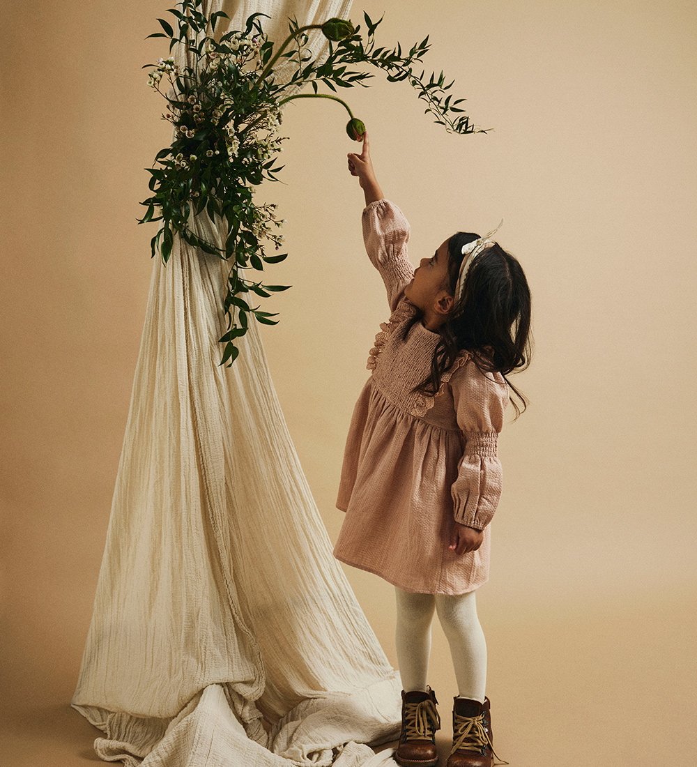 Lil' Atelier Kleid - NmfRosita - Rugby Tan