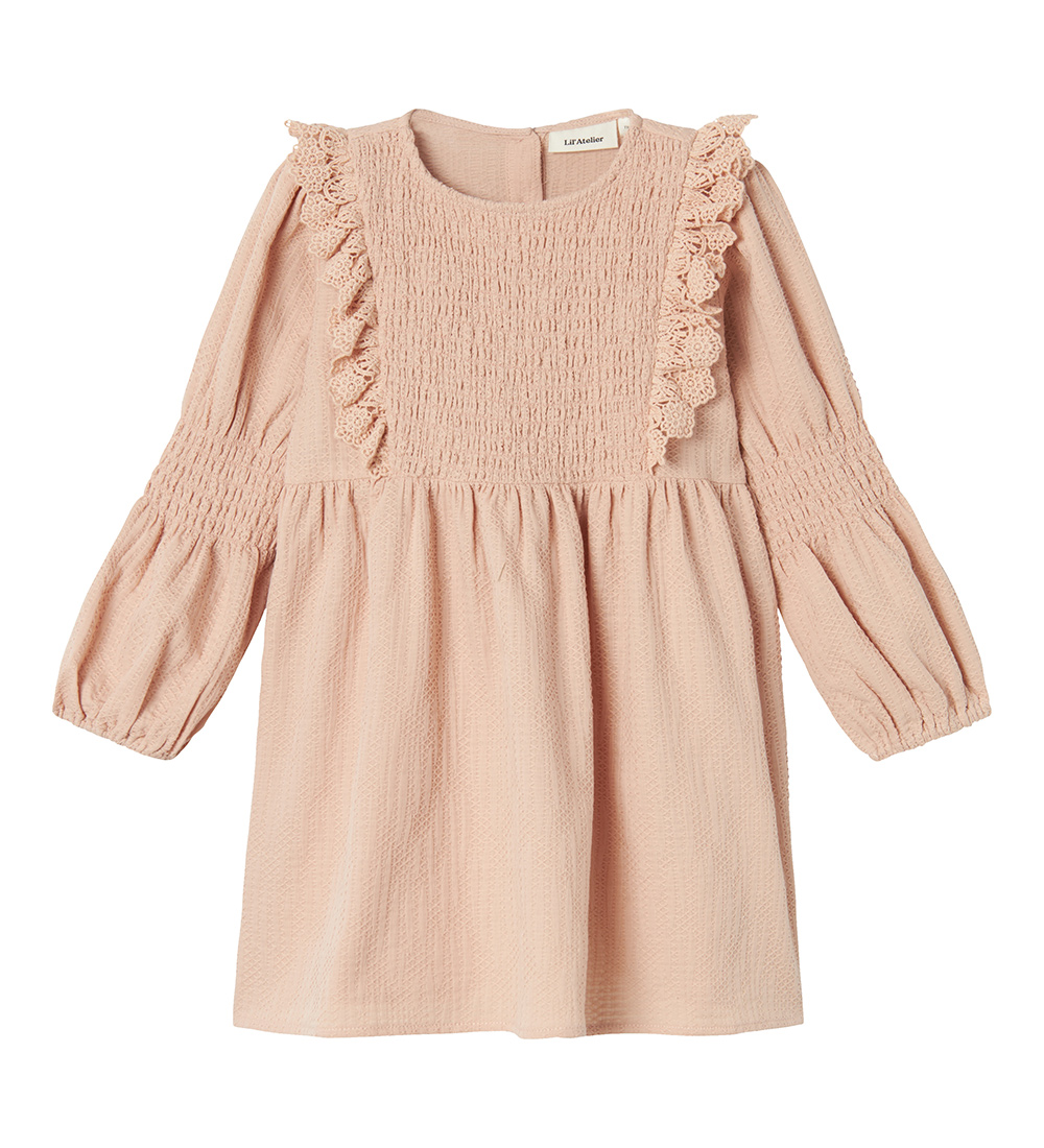 Lil' Atelier Kleid - NmfRosita - Rugby Tan
