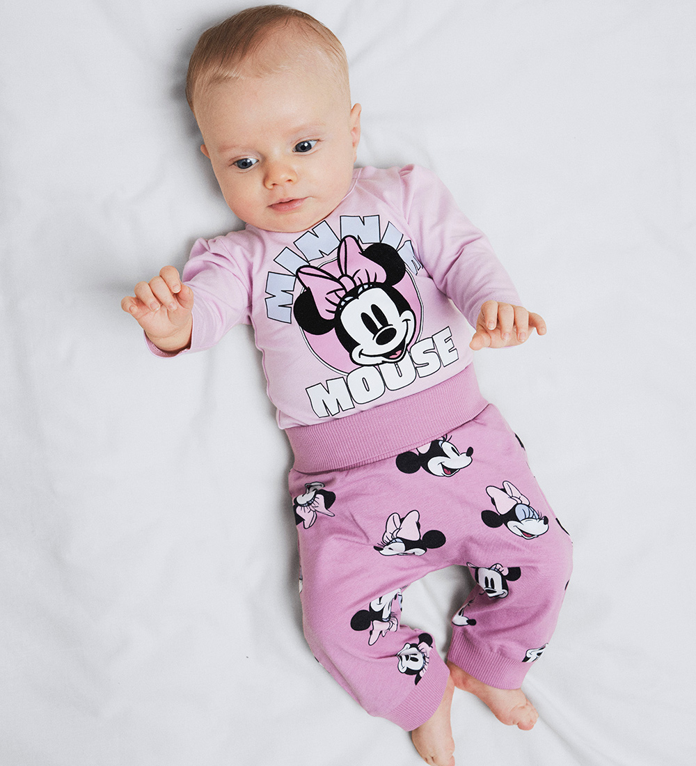 Name It Trousers - NbfOsda Minnie - Mauve Orchid