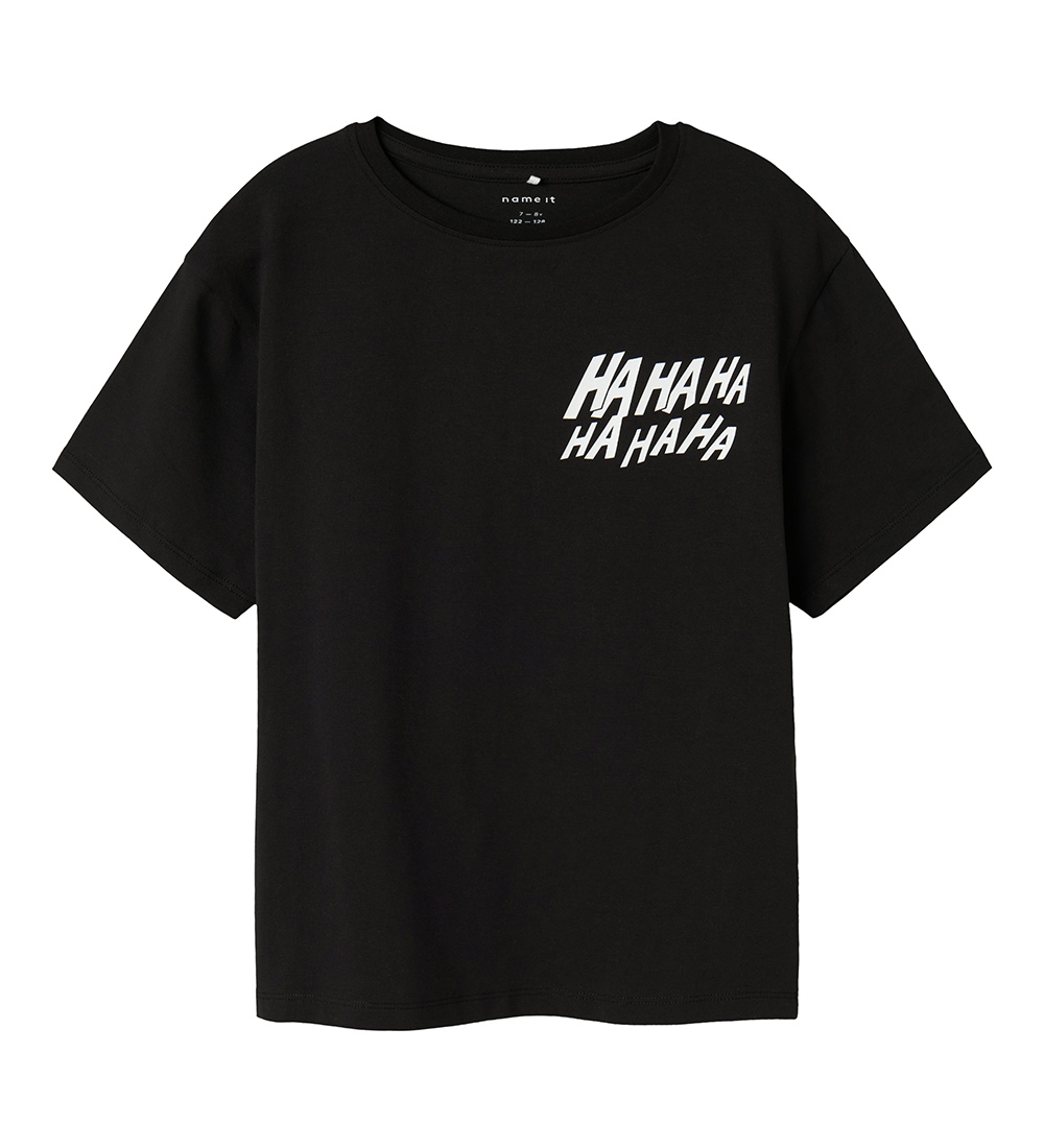 Name It T-shirt - NkmOtto Batman - Black