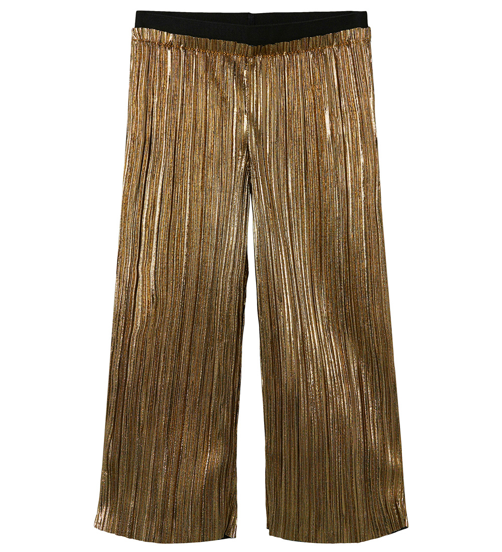 Name It Trousers - NmfRitallica - Gold Colour