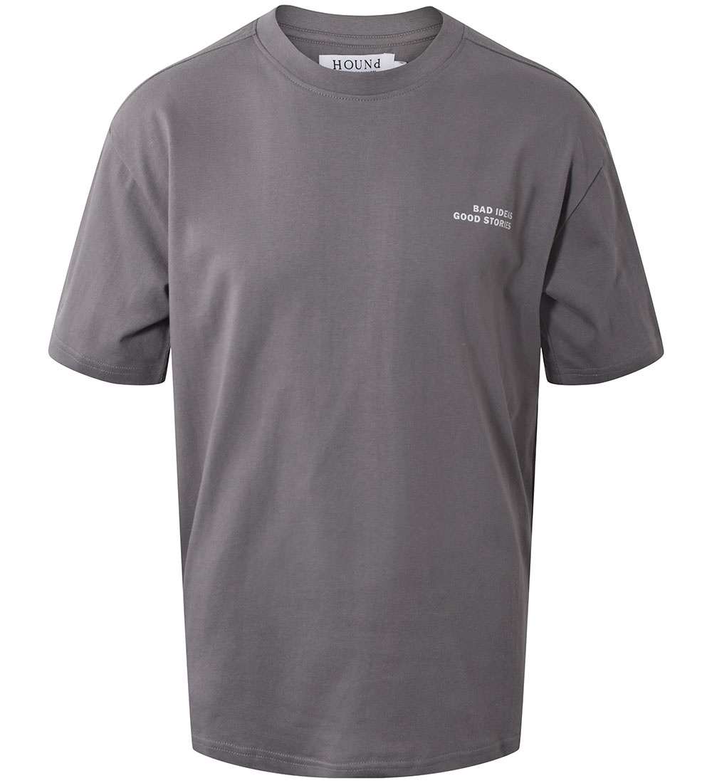 Hound T-shirt - Dark Grey w. Print