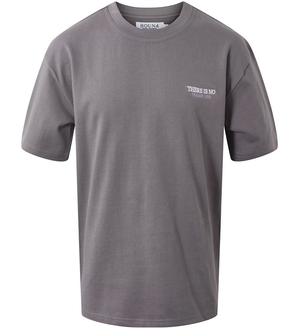 Hound T-shirt - Dark Grey w. Print