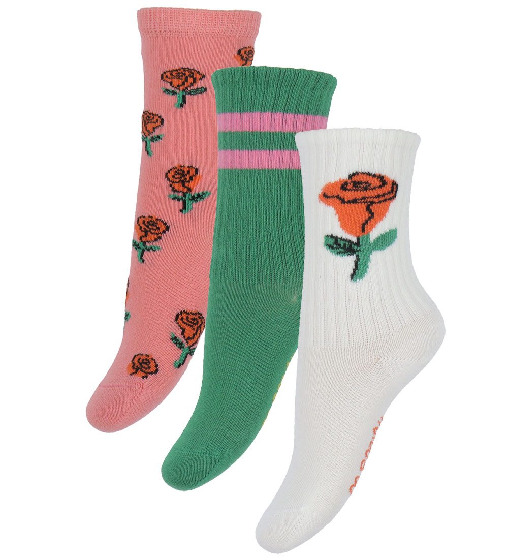Mini Rodini Socks - 3-Pack - Multi