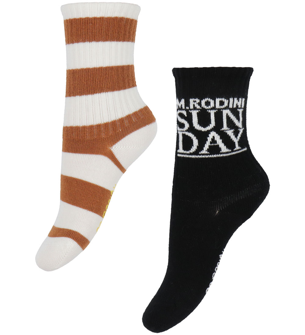 Mini Rodini Socks - 7-Pack - Cats - Multi