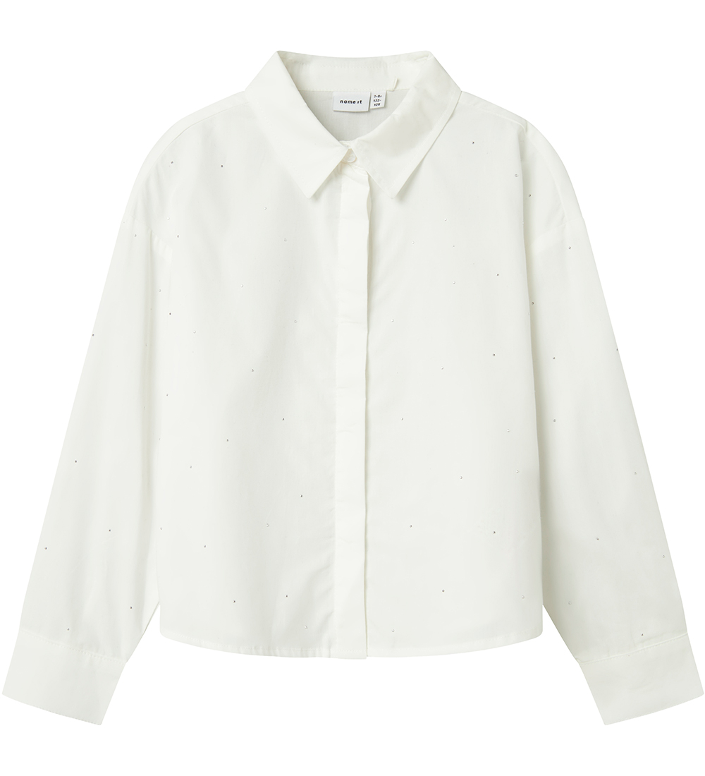 Name It Skyrta - NkfOlara - Bright White/Studs