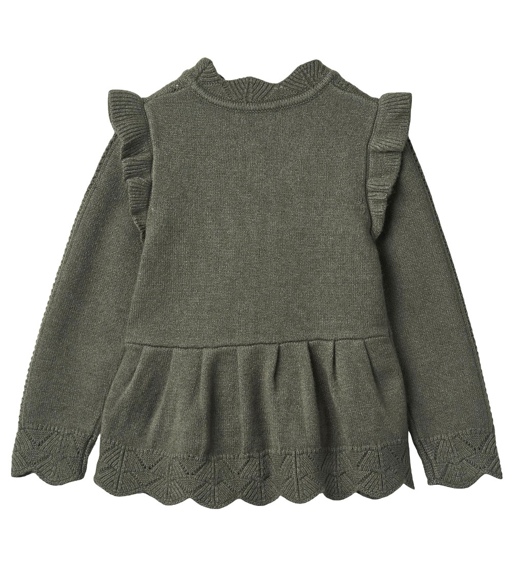 Fliink Blouse - Knitted - Alilly Peplum - Beetle