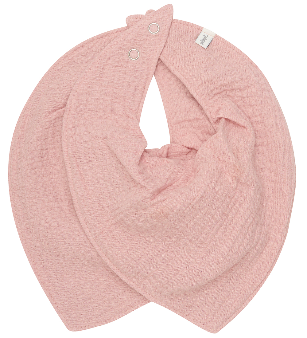 Pippi Teething Bib - 2-Pack - Rose Tan