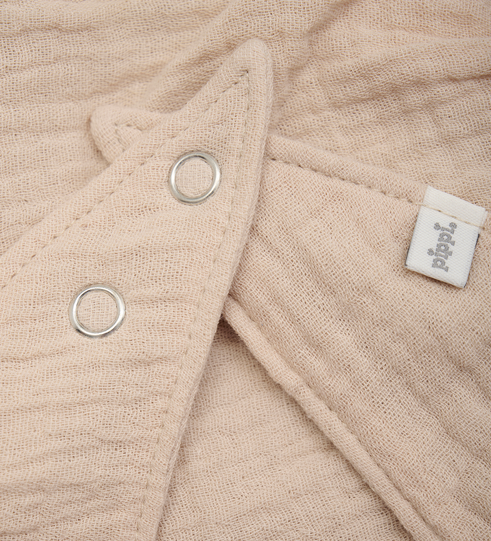 Pippi Teething Bib - 2-Pack - Doeskin