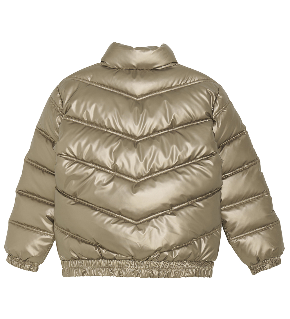 Creamie Steppjacke - Metallic - Pale Gold