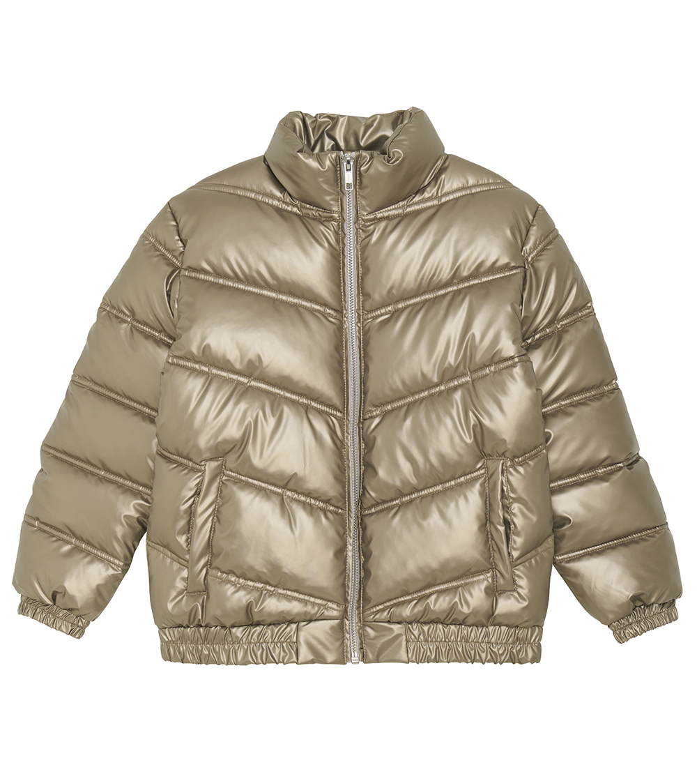 Creamie Steppjacke - Metallic - Pale Gold
