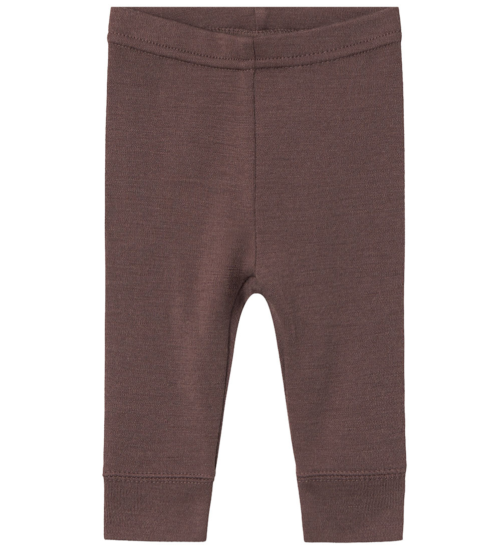Name It Leggings - Wool - NbfWillow - Sparrow