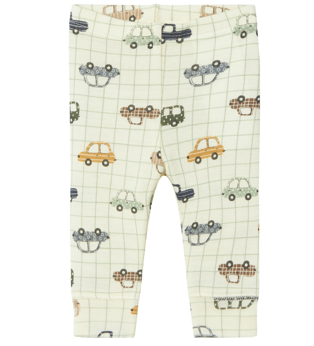 Name It Leggings - Wool - NbmWillow - Snow White