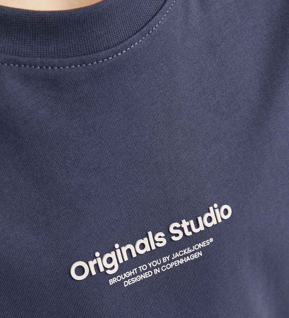 Jack & Jones T-skjorte - Noos - JovVesterbro - Nightshadow Blu/L
