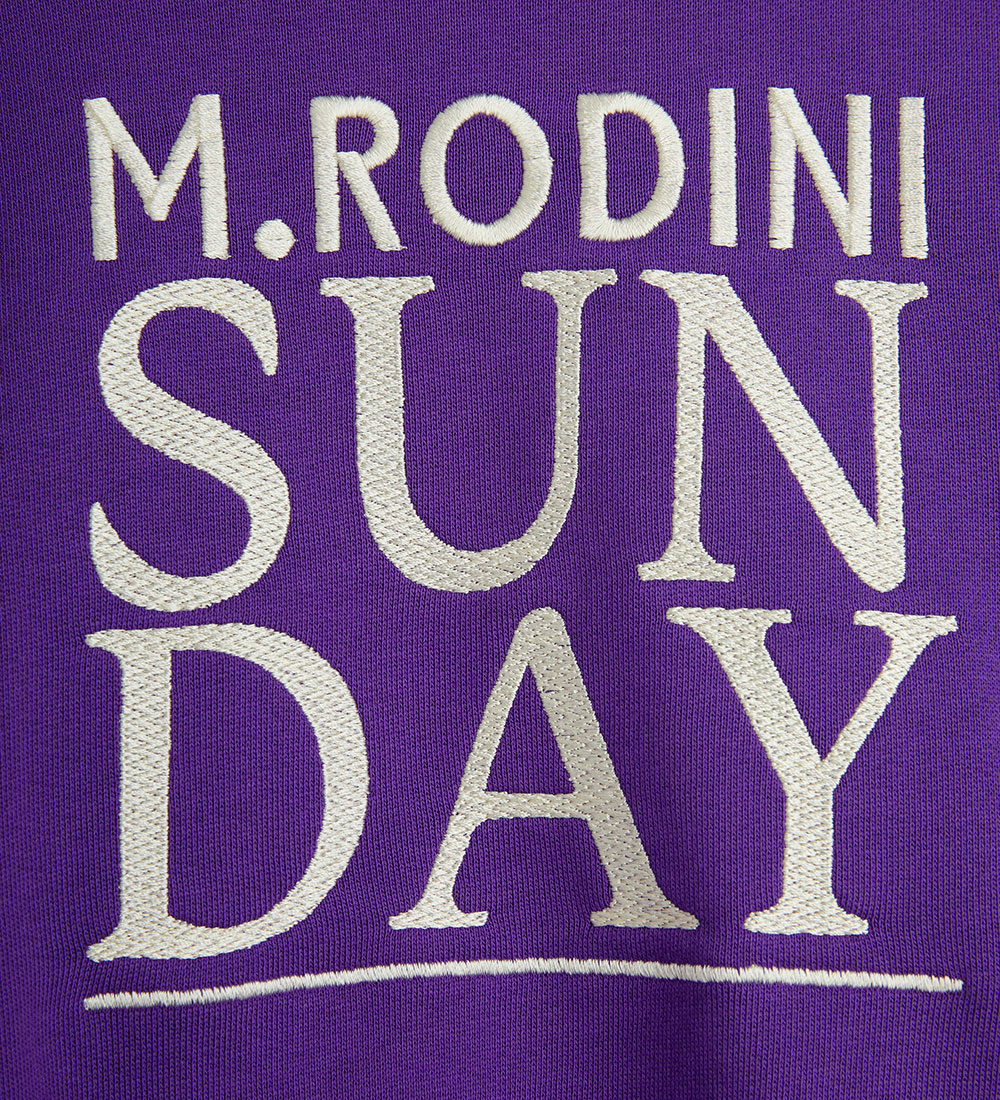 Mini Rodini Sweatshirt - Sunday - Purple