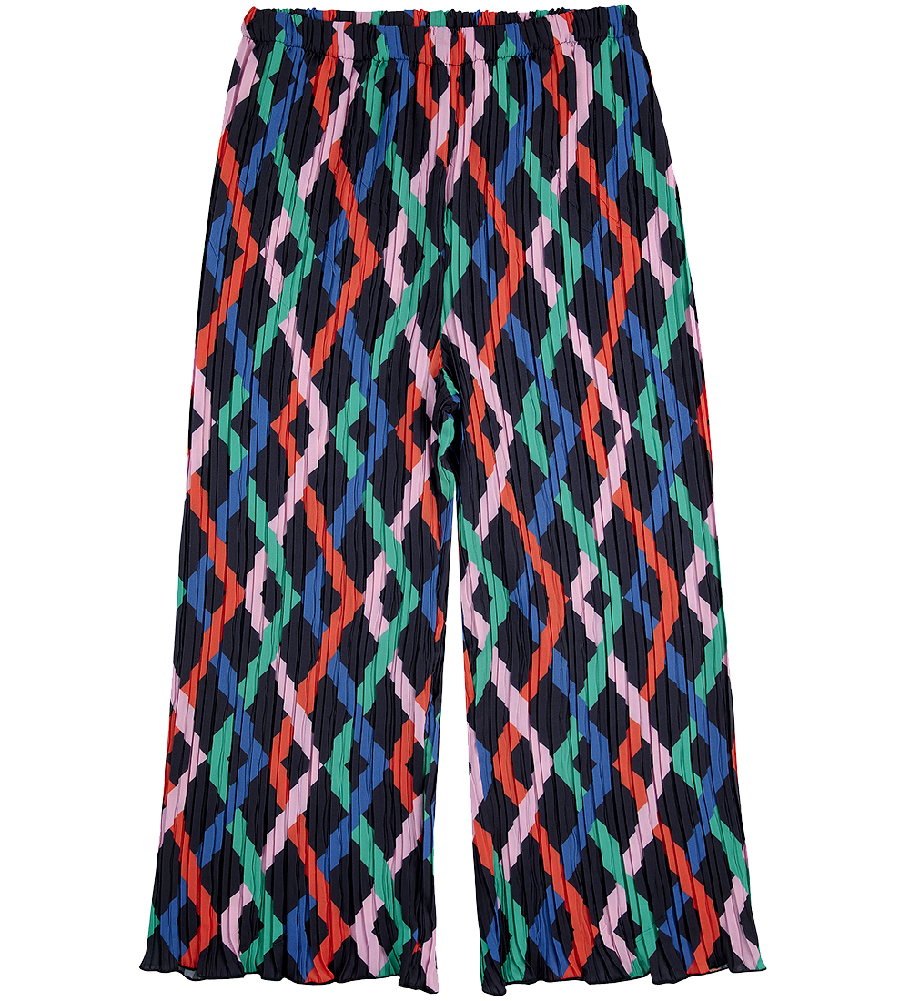 Bobo Choses Trousers - Garland Flared - Midnight Blue