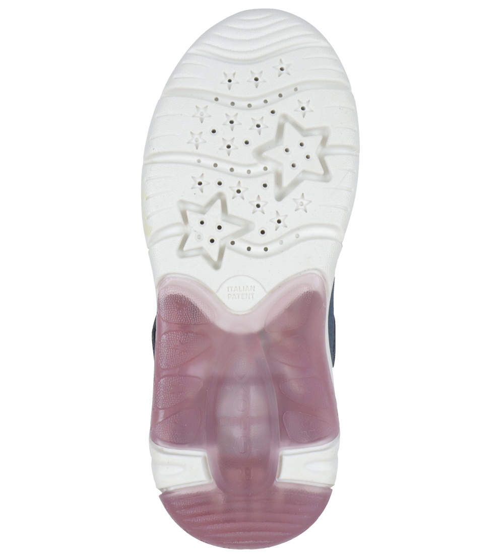 Geox Light-Up Shoes - J Fadinlight - Tex - Navy/Platinum