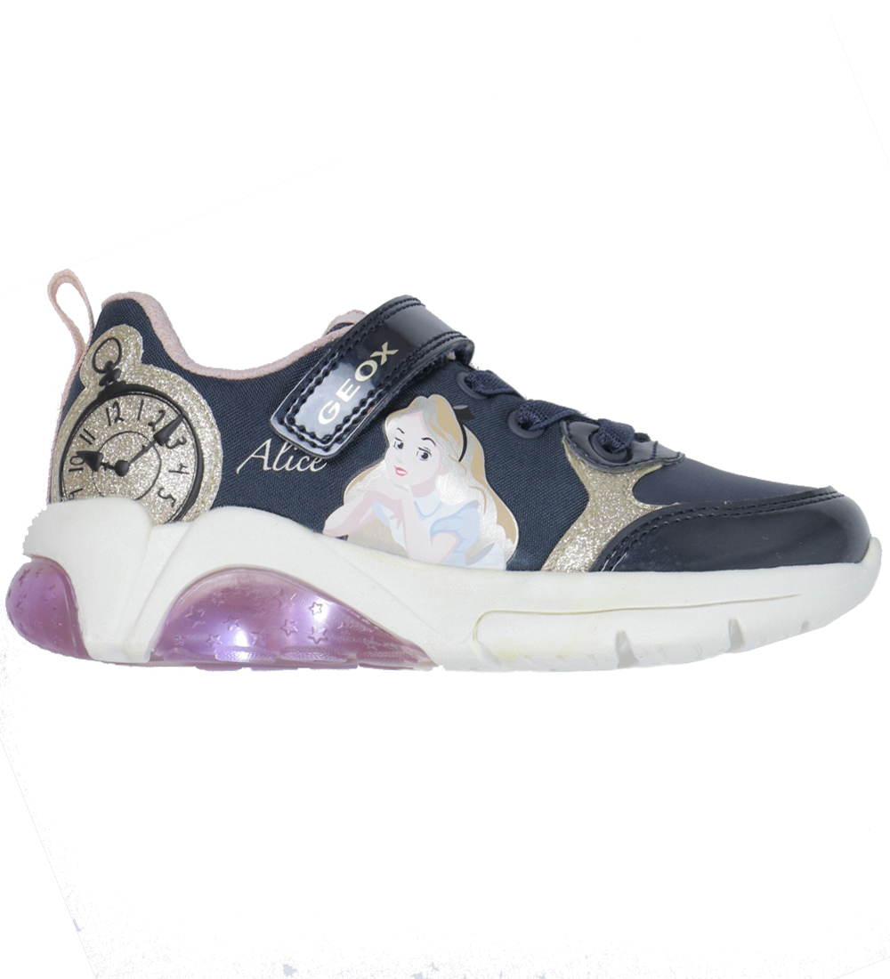 Geox Light-Up Shoes - J Fadinlight - Tex - Navy/Platinum