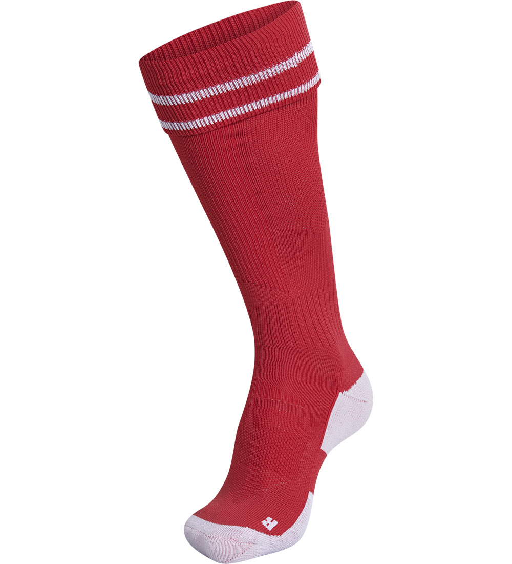 Hummel Football Socks - Element - True Red/White