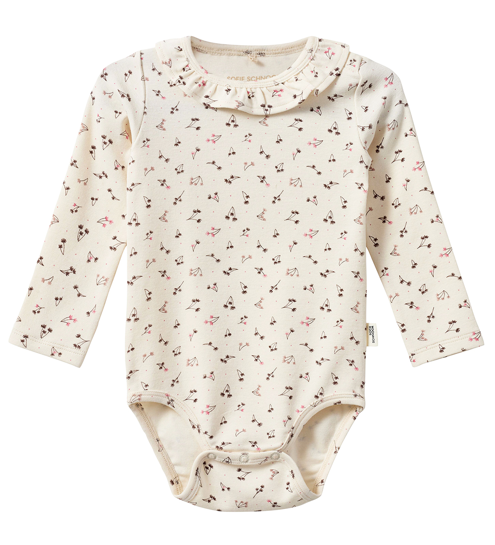 Sofie Schnoor Bodysuit L/æ - Dictesb - AOP Flower