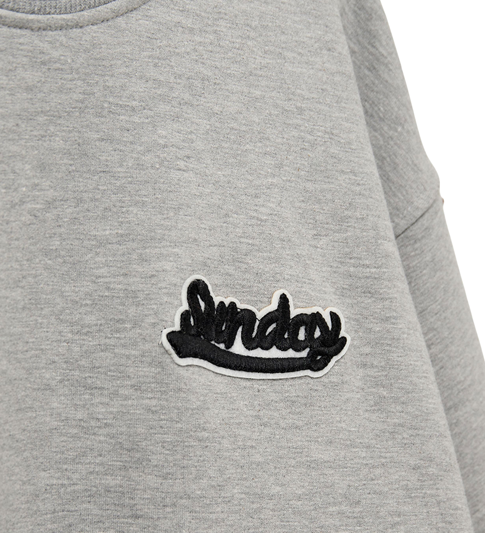 Sofie Schnoor Sweatshirt - Elisy - Grey Melange