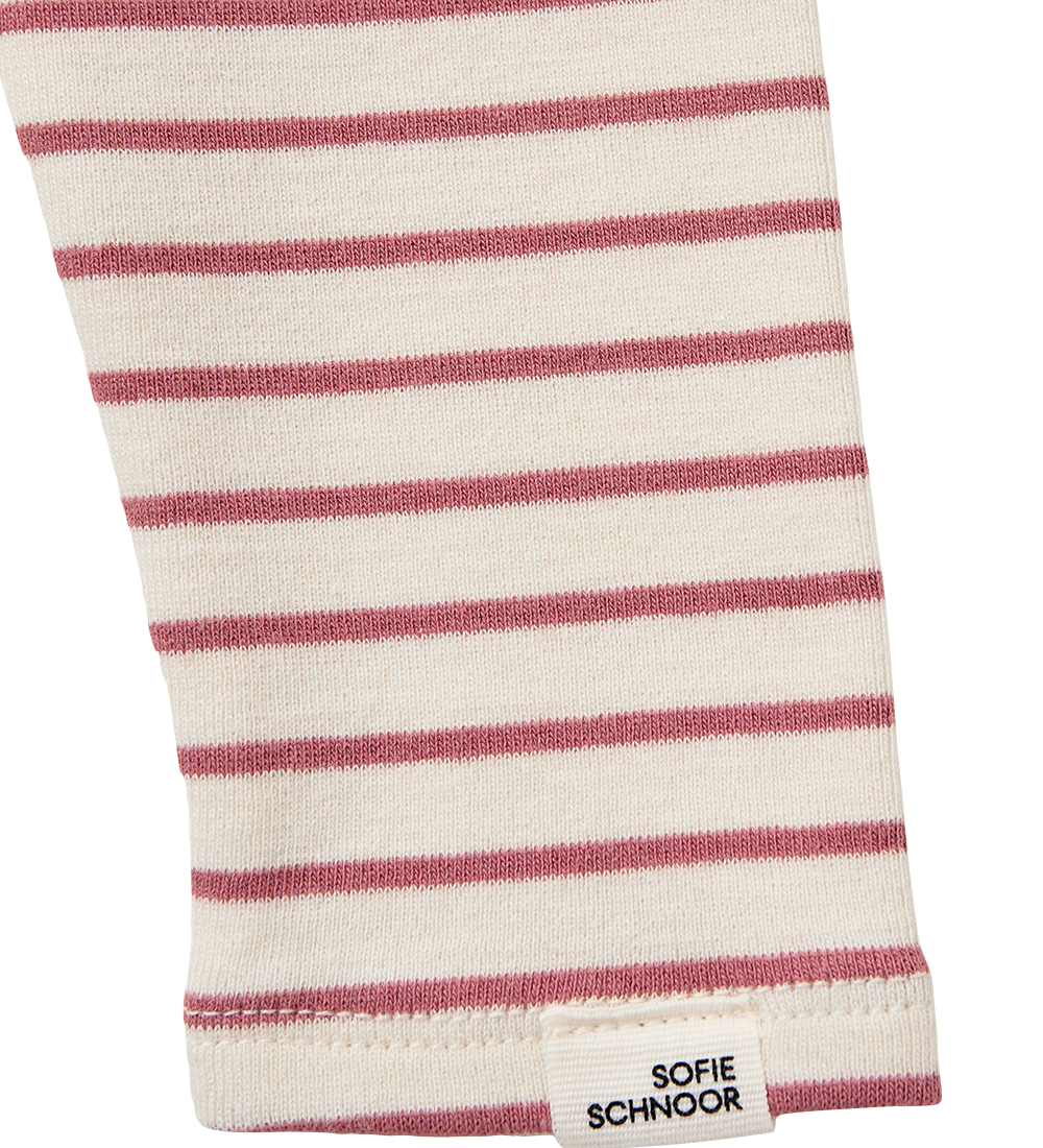 Sofie Schnoor Leggings - Nalinesb - Off White Striped