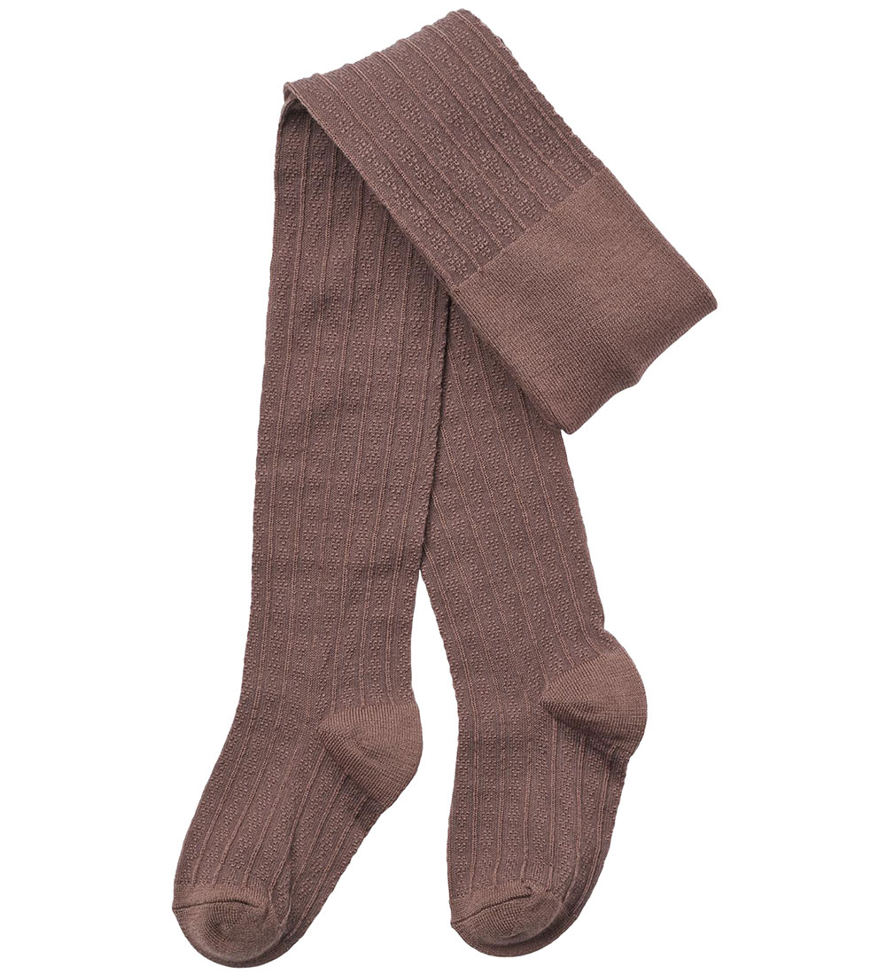 Wheat Strumpfhosen - 2er-Pack - Wolle - Spitze - Karl - Shadow B