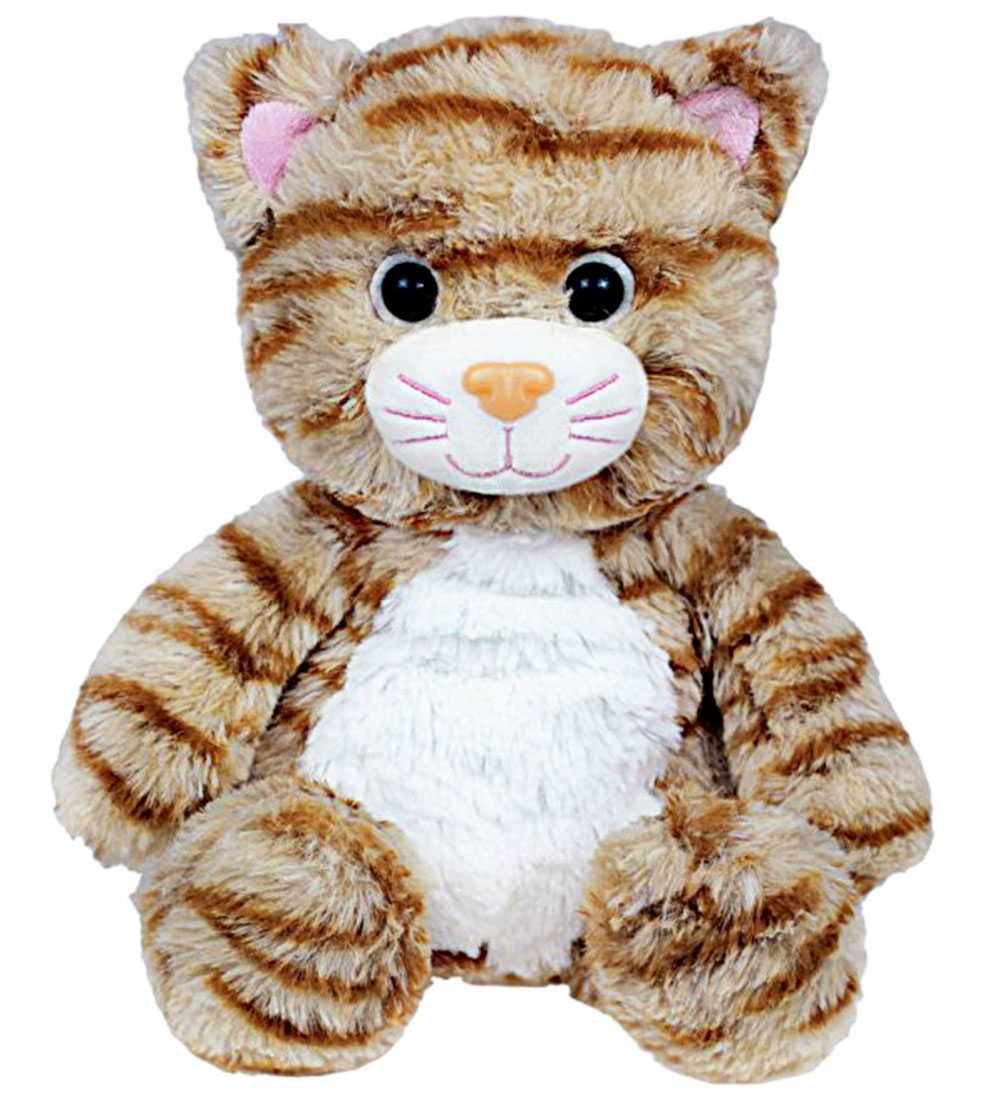 Cozy Time Soft Toy - Microwaveable Cozy Warmer Tabby - 33 cm - C