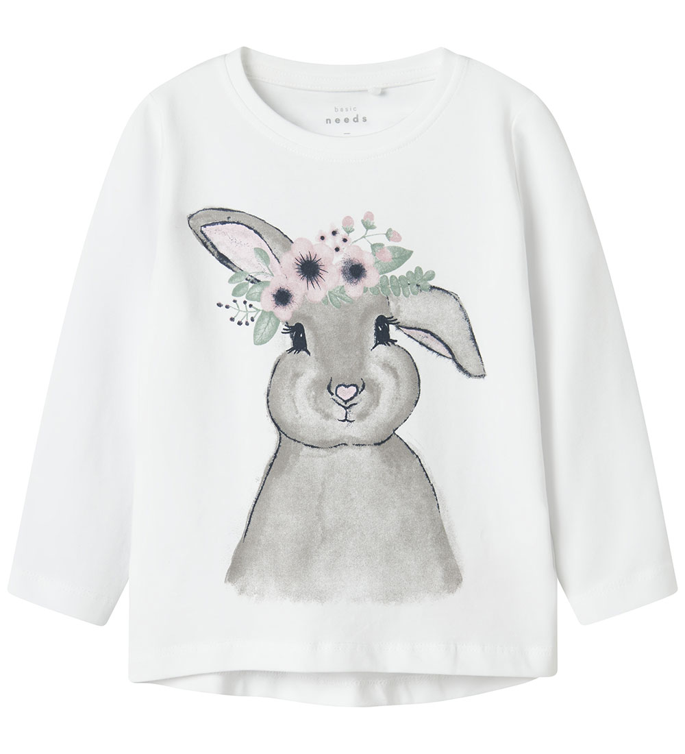 Name It Blouse - NmfVix - Bright White/Bunny
