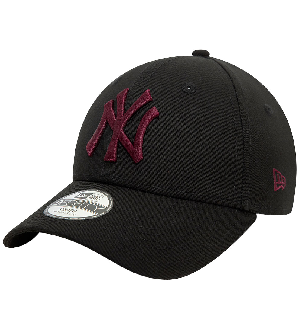 New Era Kappe - 9Forty - New York Yankees - Schwarz/Lila