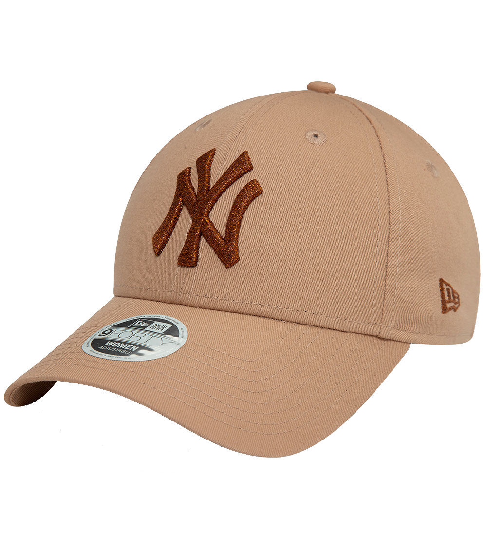 New Era Cap - 9Forty - New York Yankees - Metallic - Beige