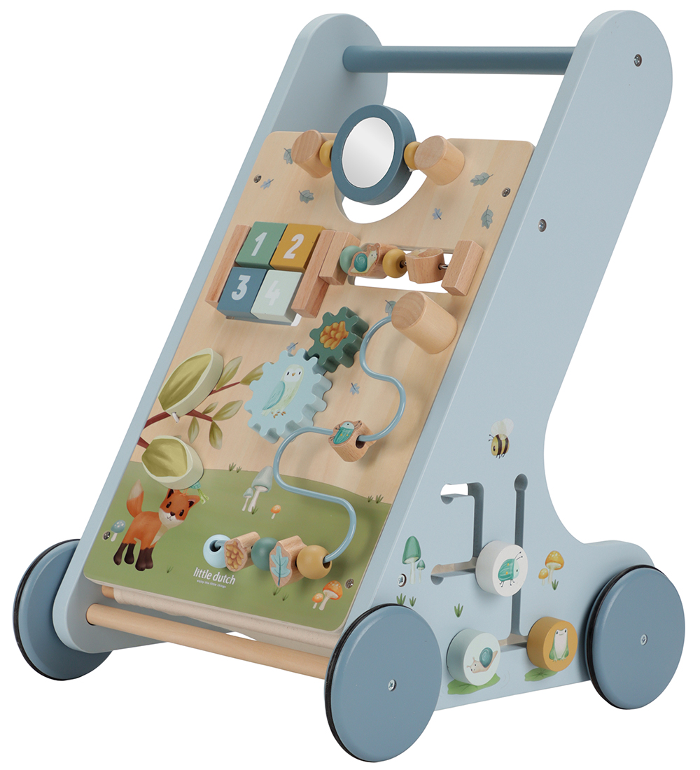 Little Dutch Multi-activity Baby Walker - Forest Friends